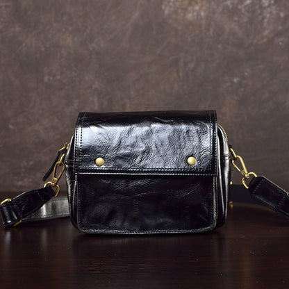 李記 | 原創手工真皮 | 韓版が手作業で街頭斜唄包24D46號