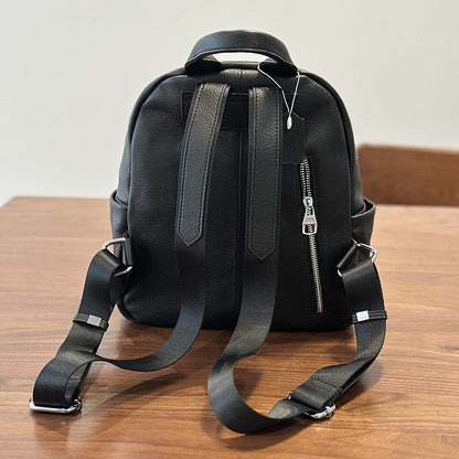 李記 | 原創手工真皮 | 經典~大容量多隔層差旅後背包250008號