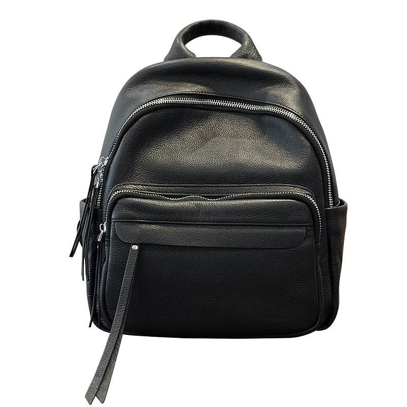 李記 | 原創手工真皮 | 經典~大容量多隔層差旅後背包250008號