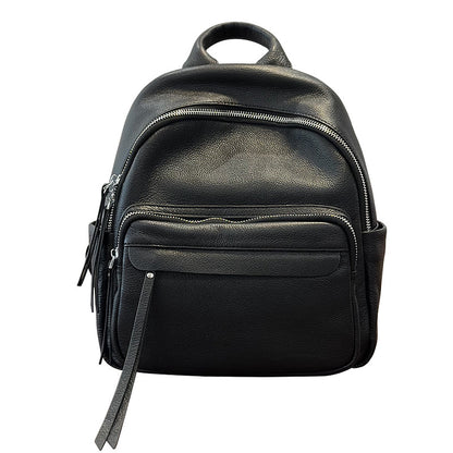 李記 | 原創手工真皮 | 經典~大容量多隔層差旅後背包250008號