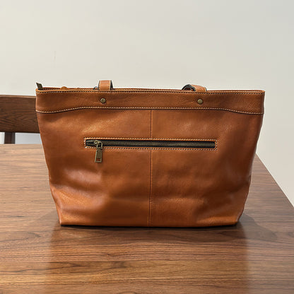 李記 | 原創手工真皮 | 輕便四季用で大容量托特包25001號