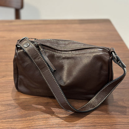 李記 | 原創手工真皮 | 輕便實用が手拎肩背包25003號