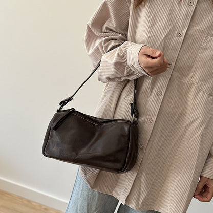 李記 | 原創手工真皮 | 輕便實用が手拎肩背包25003號