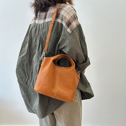 李記 | 原創手工真皮 | 樹膏牛革シ輕復古手提包250190號