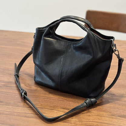 李記 | 原創手工真皮 | 樹膏牛革シ輕復古手提包250190號