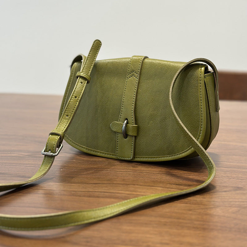 李記 | 原創手工真皮 | 百搭質感シ高級感バ斜唄包25020號