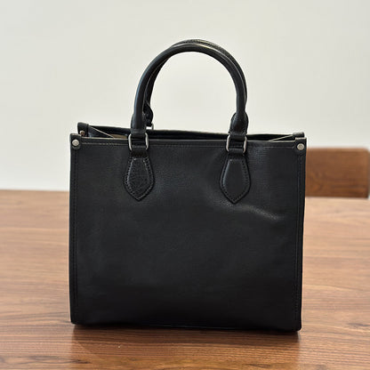 李記 | 原創手工真皮 | 日系復古の氣質商務通勤包25022號