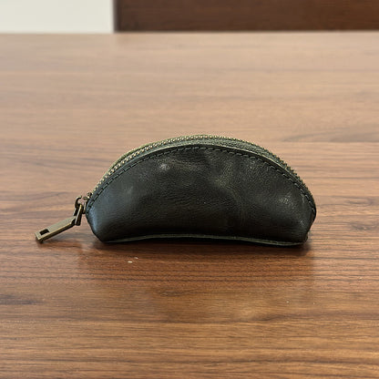 李記 | 原創手工真皮 | 収納バ本革ゼロ財布キ鑰匙包25024號