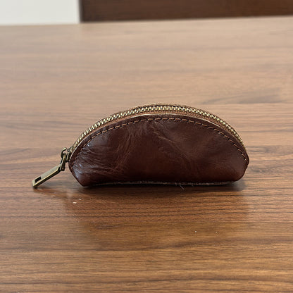 李記 | 原創手工真皮 | 収納バ本革ゼロ財布キ鑰匙包25024號