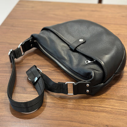 李記 | 原創手工真皮 | 輕便餃子型い單肩小包25025號