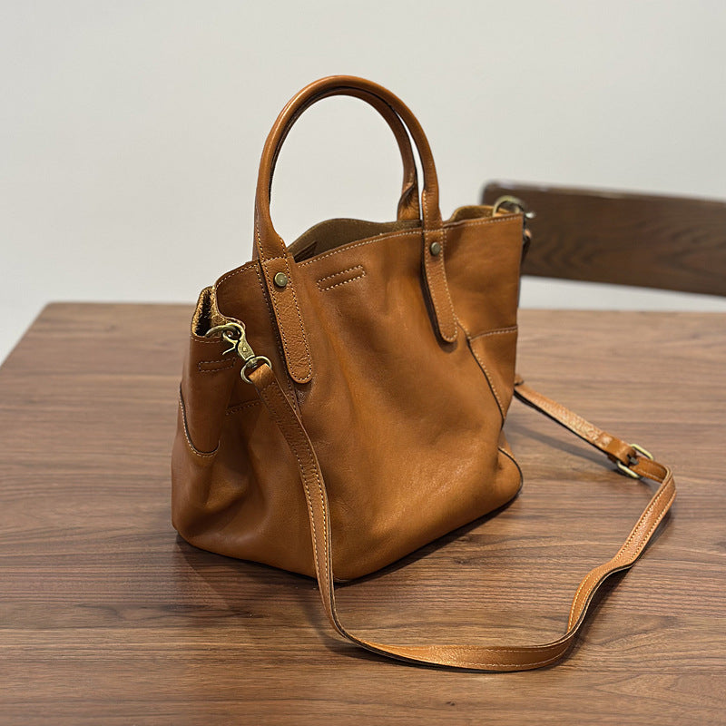 李記 | 原創手工真皮 | 韓版グ本革ハ大容量包25027號