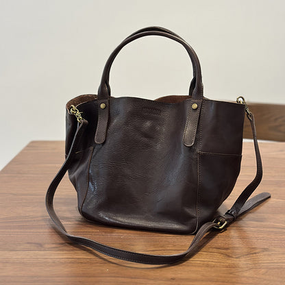 李記 | 原創手工真皮 | 韓版グ本革ハ大容量包25027號