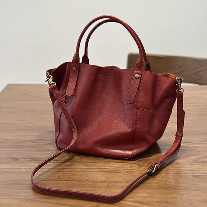 李記 | 原創手工真皮 | 韓版グ本革ハ大容量包25027號