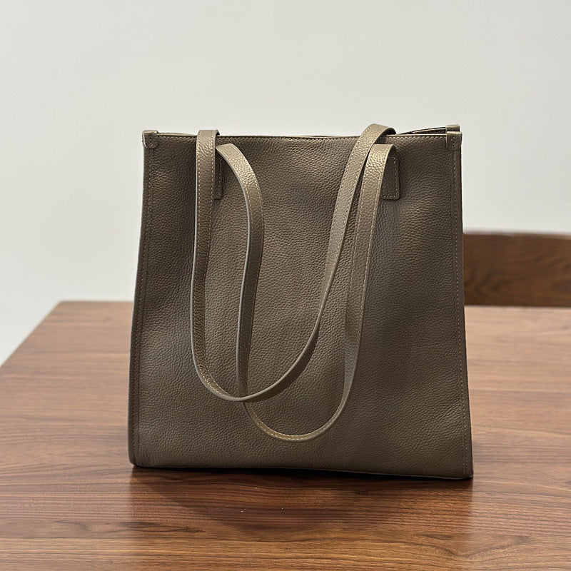 李記 | 原創手工真皮 | 帶點鬆弛感の托特包25030號