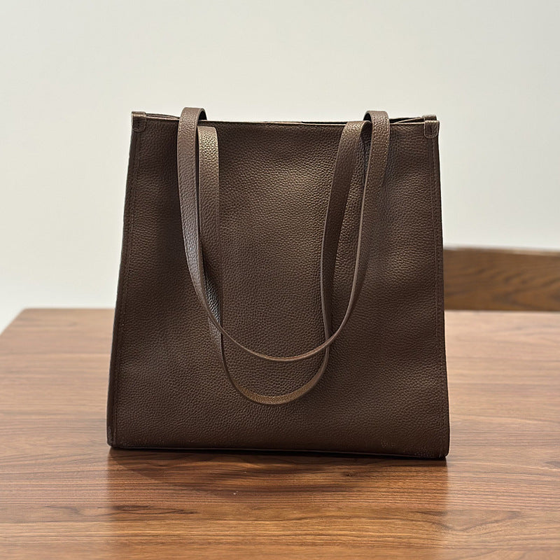 李記 | 原創手工真皮 | 帶點鬆弛感の托特包25030號