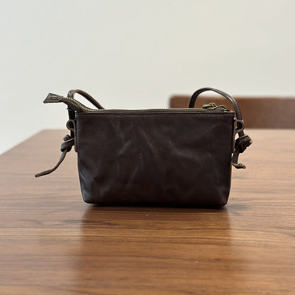 李記 | 原創手工真皮 | 質感シ本革携帯バ迷你手機包25032號