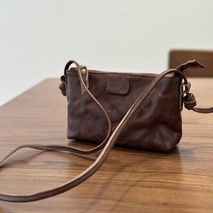 李記 | 原創手工真皮 | 質感シ本革携帯バ迷你手機包25032號