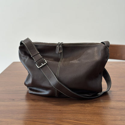 李記 | 原創手工真皮 | 去繁就簡の輕便肩唄包25035號