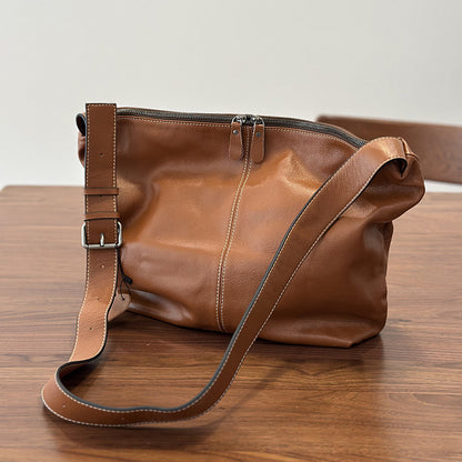 李記 | 原創手工真皮 | 去繁就簡の輕便肩唄包25035號