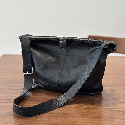 李記 | 原創手工真皮 | 去繁就簡の輕便肩唄包25035號