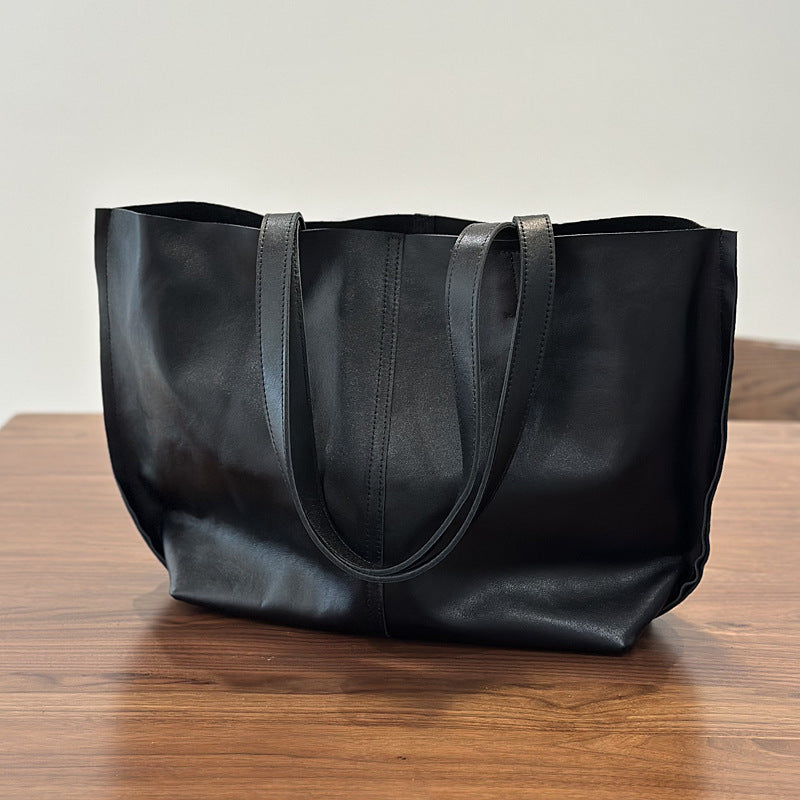 李記 | 原創手工真皮 | 軟乎乎質感の托特包2538號