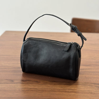 李記 | 原創手工真皮 | 植鞣頭層牛皮の迷你真皮小方包26002號