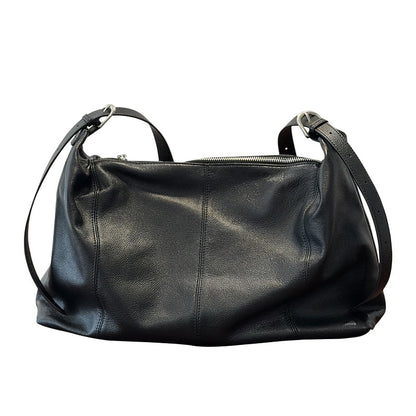 李記 | 原創手工真皮 | 大容量休閒設計の斜唄包26004號