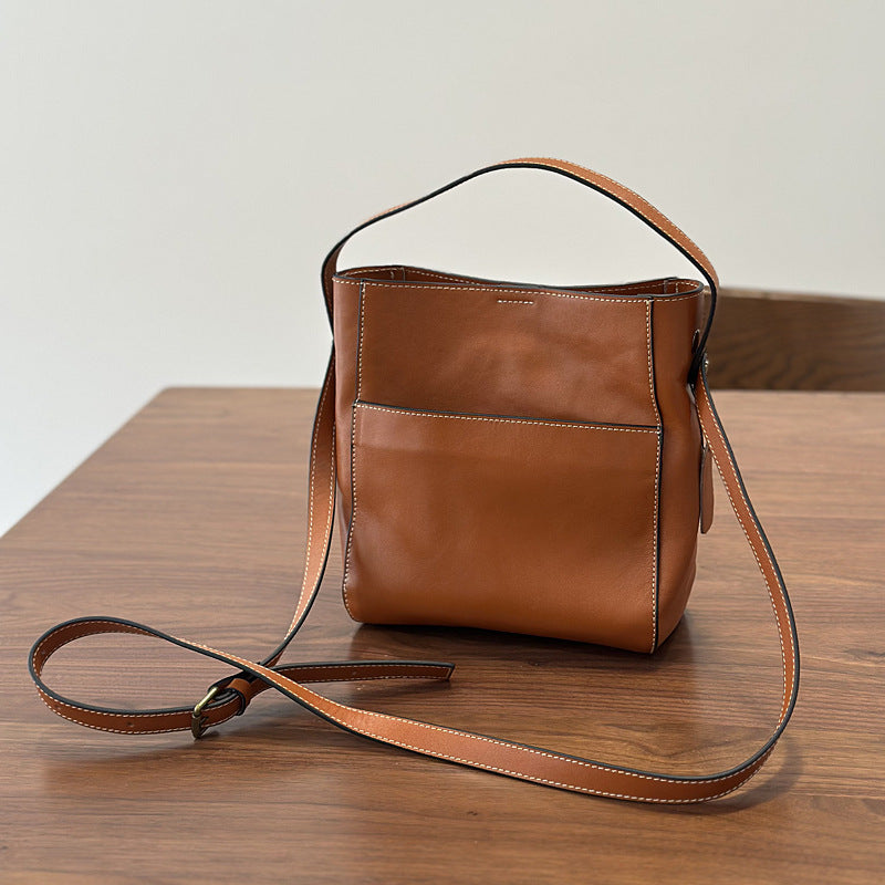 李記 | 原創手工真皮 | 韓系~日常超百搭の斜唄包26006號