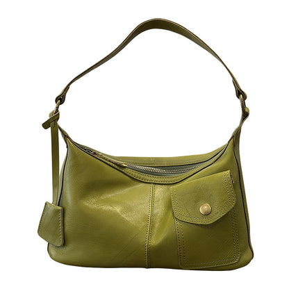 李記 | 原創手工真皮 | 港風簡約斜唄包26009號