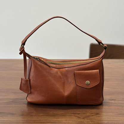 李記 | 原創手工真皮 | 港風簡約斜唄包26009號