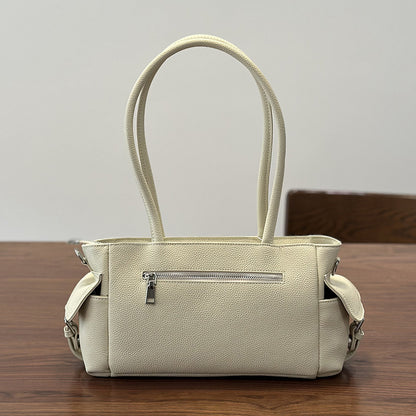 李記 | 原創手工真皮 | 歐美氣質の多口袋腋下包26010號