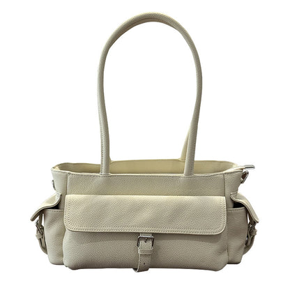 李記 | 原創手工真皮 | 歐美氣質の多口袋腋下包26010號