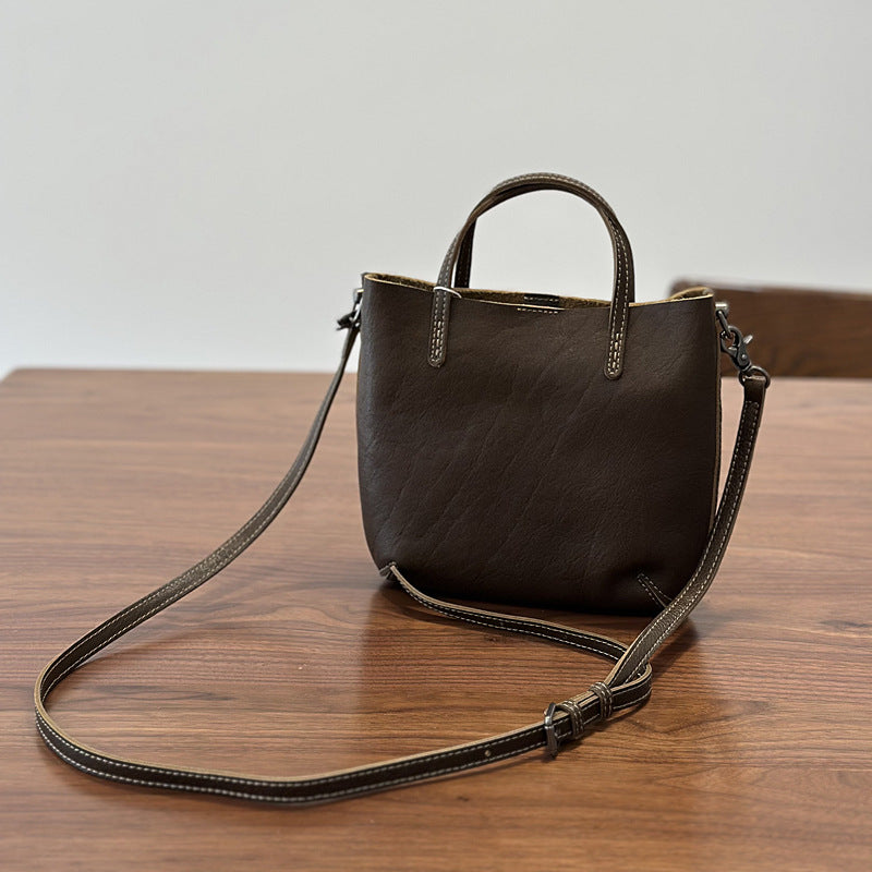 李記 | 原創手工真皮 | 輕便百搭の斜唄包26011號