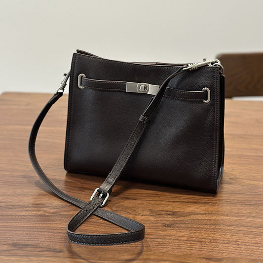 李記 | 原創手工真皮 | 百搭不出錯~通勤真皮凱莉包26022號