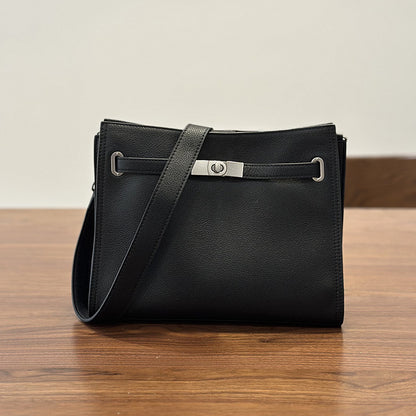 李記 | 原創手工真皮 | 百搭不出錯~通勤真皮凱莉包26022號