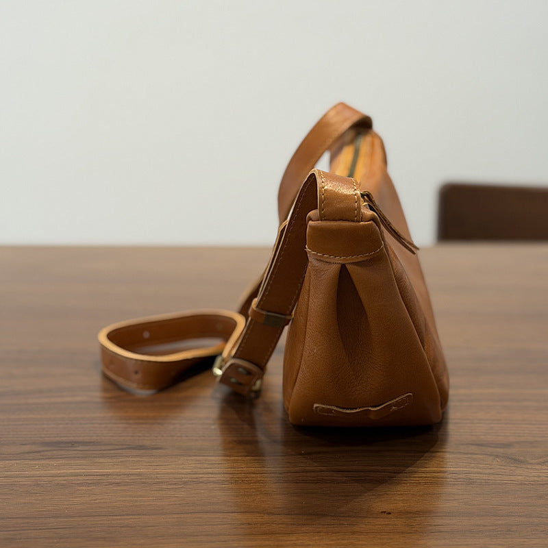 李記 | 原創手工真皮 | 進口頭層樹膏皮の餃子包26040號