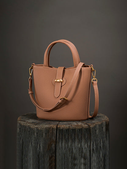 Li Ji |. หนังแท้ทำมือ |. กระเป๋าถือหรูหราพร้อมรายละเอียดประณีต หมายเลข 27239 