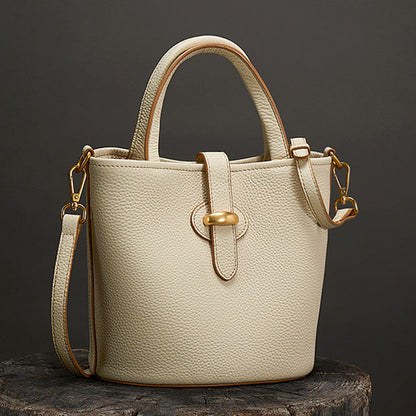 Li Ji |. หนังแท้ทำมือ |. กระเป๋าถือหรูหราพร้อมรายละเอียดประณีต หมายเลข 27239 