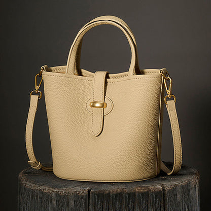 Li Ji |. หนังแท้ทำมือ |. กระเป๋าถือหรูหราพร้อมรายละเอียดประณีต หมายเลข 27239 