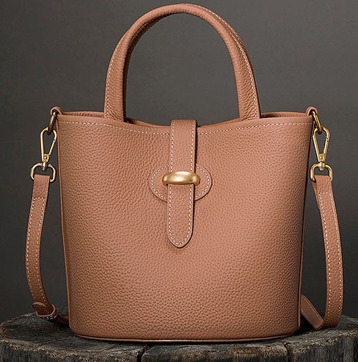 Li Ji |. หนังแท้ทำมือ |. กระเป๋าถือหรูหราพร้อมรายละเอียดประณีต หมายเลข 27239 