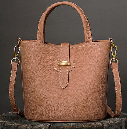 Li Ji |. หนังแท้ทำมือ |. กระเป๋าถือหรูหราพร้อมรายละเอียดประณีต หมายเลข 27239 