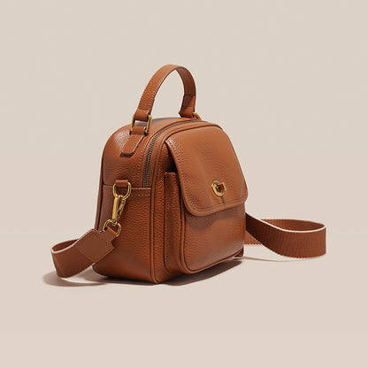 Li Ji | Original handmade genuine leather | Age-reducing and textured handbag No. 27810 