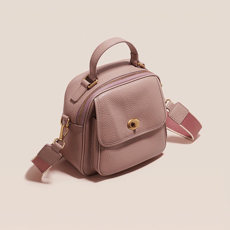 Li Ji | Original handmade genuine leather | Age-reducing and textured handbag No. 27810 