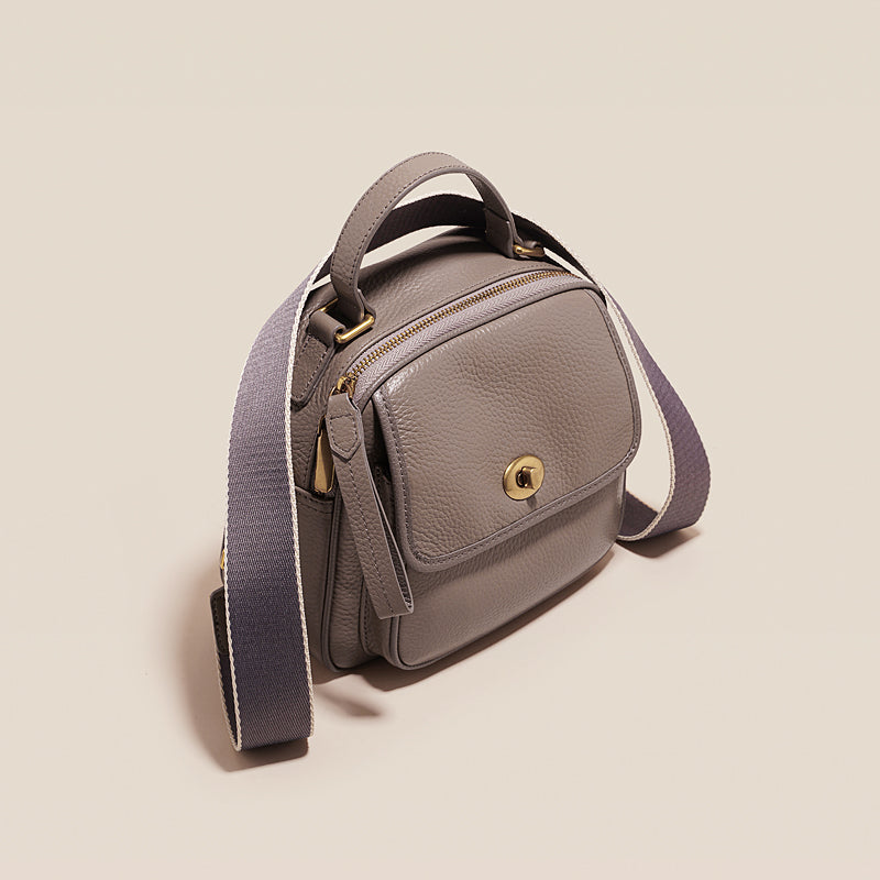 Li Ji | Original handmade genuine leather | Age-reducing and textured handbag No. 27810 