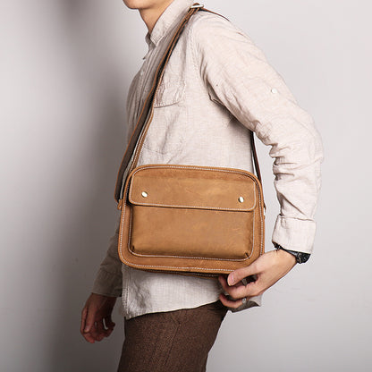 李記 | 原創手工真皮 | 本革製品い職人技で簡約小方包30003號