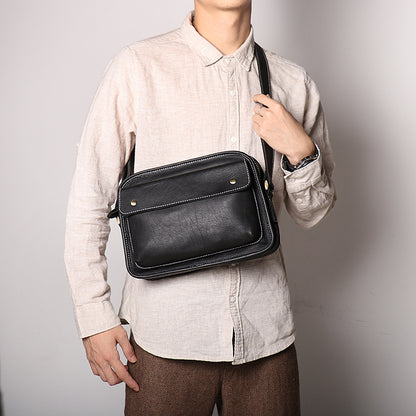 李記 | 原創手工真皮 | 本革製品い職人技で簡約小方包30003號