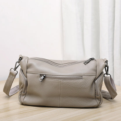 李記 | 原創手工真皮 | 歐美經典で多隔層の腋下包3056號