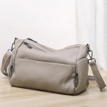 李記 | 原創手工真皮 | 歐美經典で多隔層の腋下包3056號