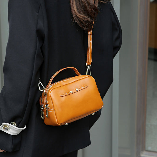 李記 | 原創手工真皮 | 曲線が優し簡潔で小方包3121號