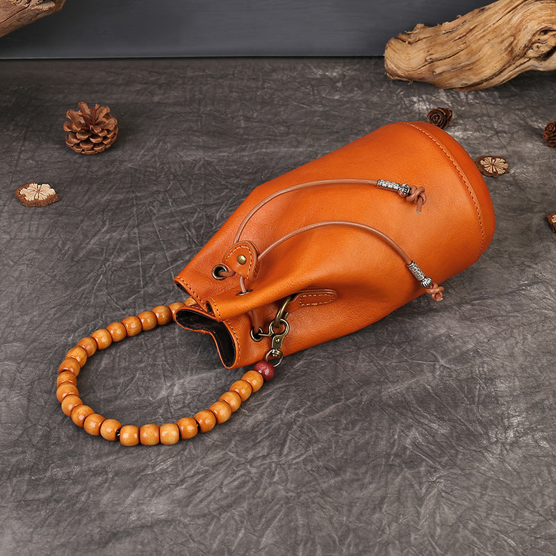 李記 | 原創手工真皮 | 手作り牛革本革レ水桶包325號